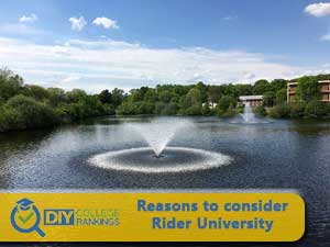 Rider University campus
