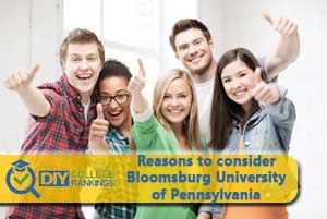 Students happy about Bloomsburg University of Pennsylvania