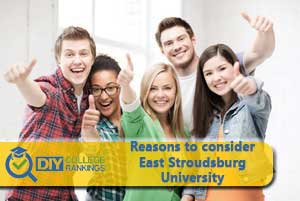 Students happy at East Stroudsburg University