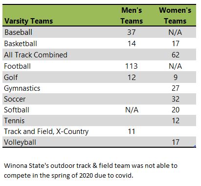 Winona State University athletic teams