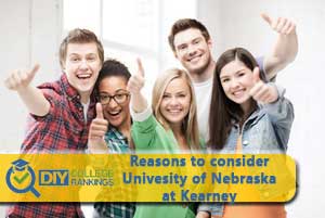 students happy about University of Nebraska at Kearney