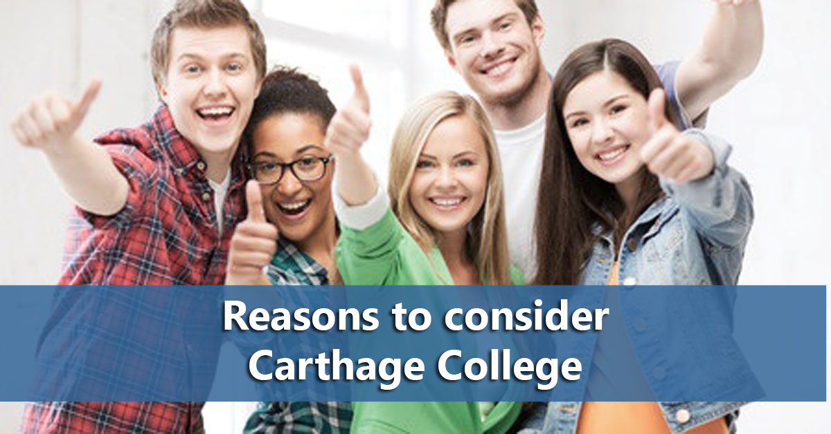 Students happy about Carthage College