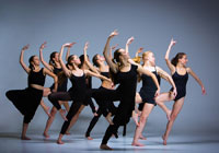 dancers representing visual and performaing arts majors