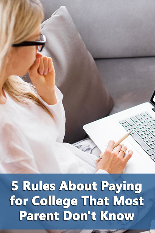 5 Rules About Paying for College That Most Parents Don\'t Know