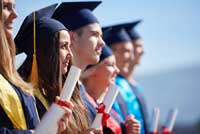 College graduates representing pubic university graduation rates