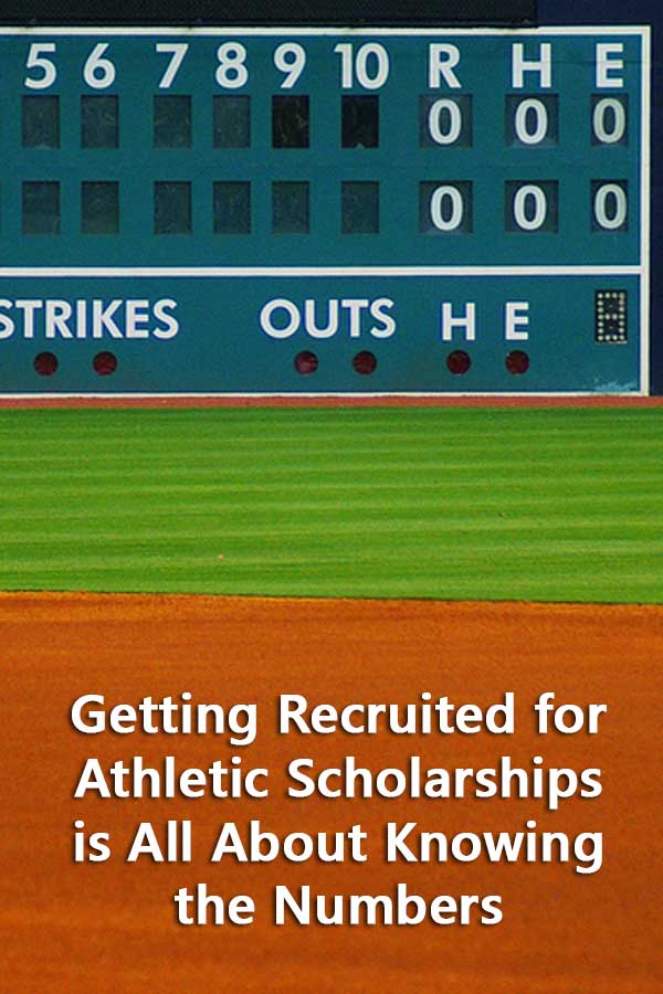Getting Recruited for Athletic Scholarships is All About Knowing the Numbers
