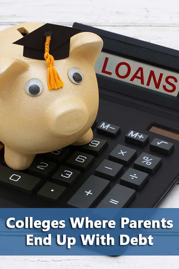 50-50 Highlights: Colleges Where Parents End Up With Debt