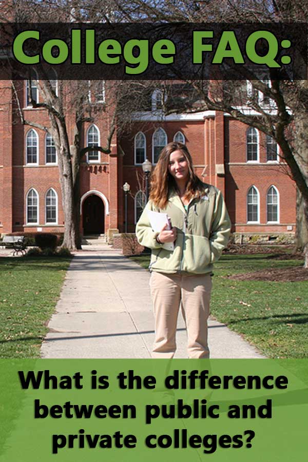 FAQ: What is the difference between public and private colleges?