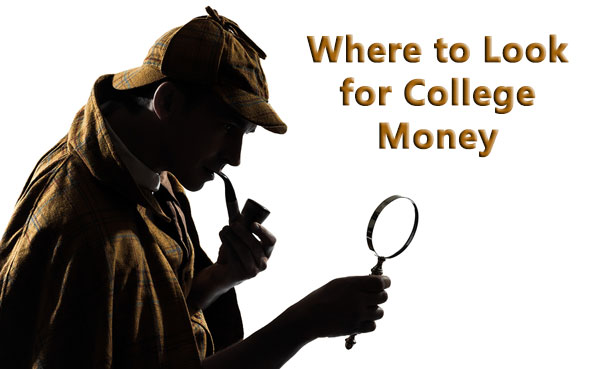 detective looking for college money