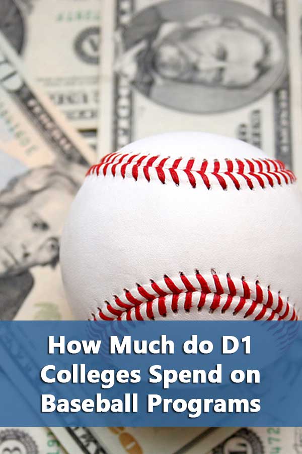 How Much do D1 Colleges Spend on Baseball Programs?