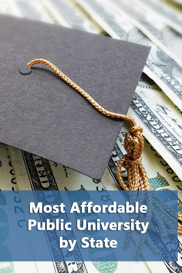 50-50 Highlights: Most Affordable Public University by State