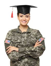 Femaile ROTC graduate representing what you need to know about ROTC scholarships