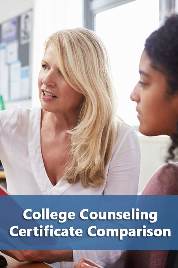 College Counseling Certificate Comparison