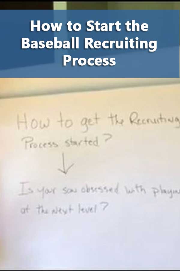 Baseball Recruiting Tips: How to Get the Process Started