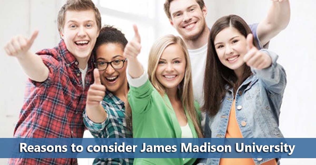 Students happy about James Madison University