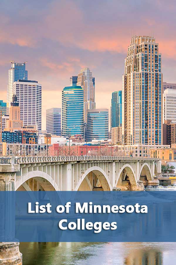 Sortable List of Minnesota Colleges