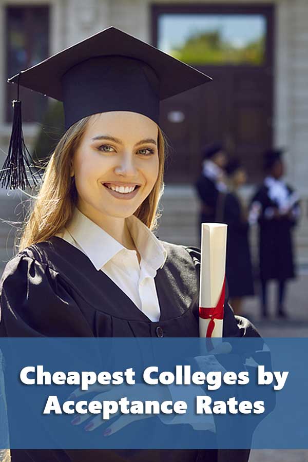 Top 3 Cheapest Colleges by Acceptance Rates